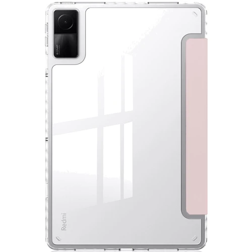 Аксесуар для планшетних ПК BeCover Case Book Soft Edge with Pencil Mount Pink для Xiaomi Redmi Pad SE (710785): Колір розовый