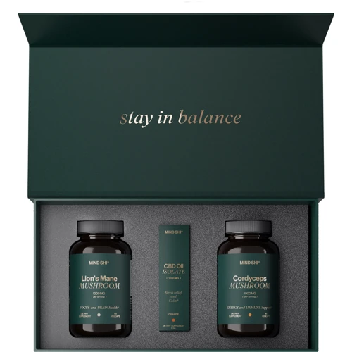 Набір Mind Shi Mushroom+CBD Oil Premium Box: undefined undefined