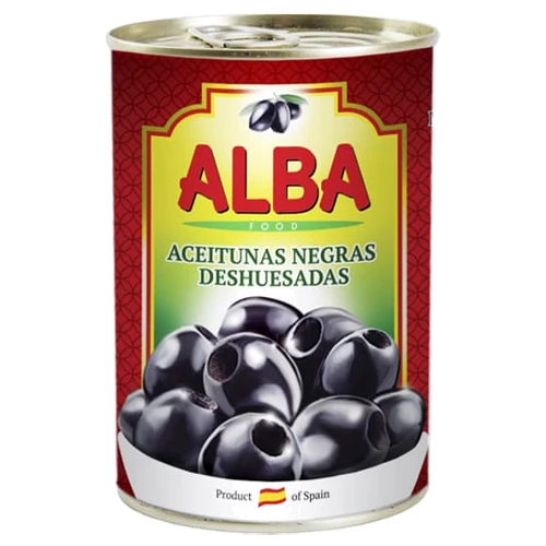 Маслины ALBA FOOD 340/360 без косточки 280 г (8410416009085)