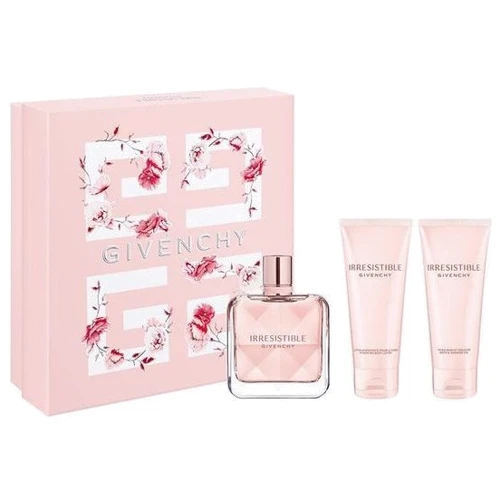 Набор Givenchy Irresistible (парфюмированная вода 80 ml + лосьон-молочко для тела 75 ml + масло для душа 75 ml)