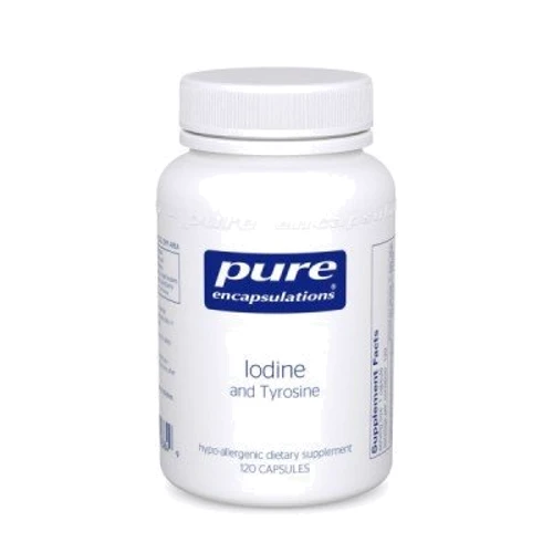 Pure Encapsulations Iodine & Tyrosine 120 caps Йод и Тирозин (PE-00384)