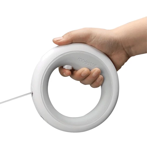 Поводок для собак Xiaomi выдвижной светящийся Moestar UFO Retractable Leash 2 серый: Тип шнура Лента