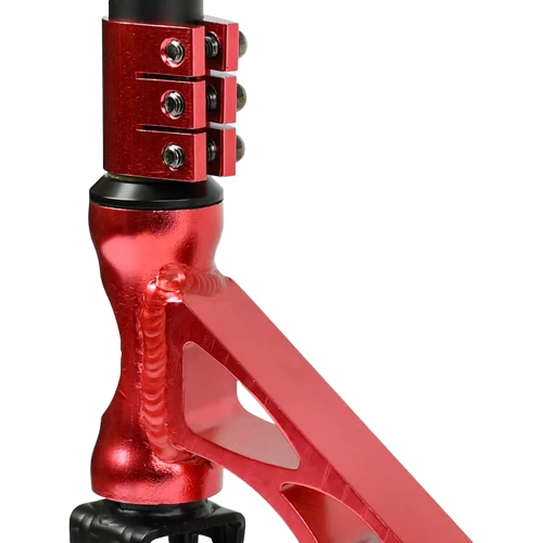 Самокат трюковый Best Scooter красный (BS-7433 ): Конструкция рамы цельная