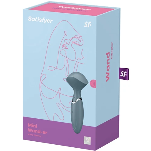 Вибромассажер Satisfyer Mini Wand-er Grey
