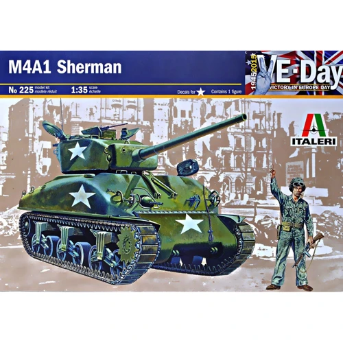 Американский танк ITALERI M4 A1 Sherman