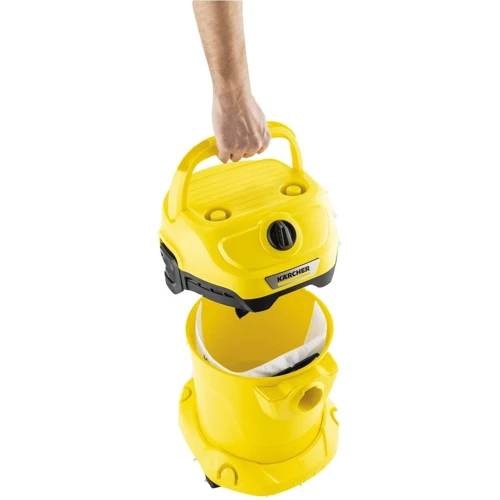 Пылесос Karcher WD 2 Plus V-12/4/18 (1.628-000.0): Максимальная мощность 1000 Вт
