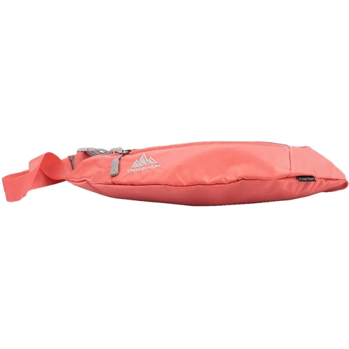 Женская поясная сумка Onepolar розовая (W5661-pink): Фактура Матовая
