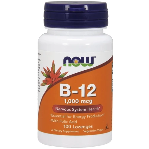 NOW Foods Vitamin B-12 1000 mcg 100 LOZ Витамин В-12