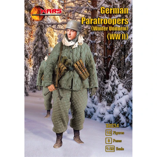 Немецкие десантники Mars Figures (Зимняя Форма) Вторая мировая война
