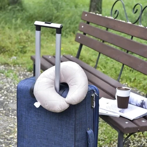 Подушка IDEIA для путешествий рогалик Travel 32х32 см (08-73548): Тип Дорожная подушка