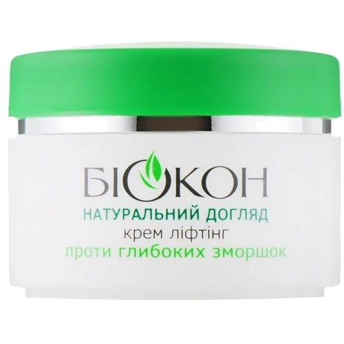 Біокон Натуральний Догляд Крем-ліфтинг проти глибоких зморшок 50 ml: Призначення Питание, Восстановление, Антивозрастное