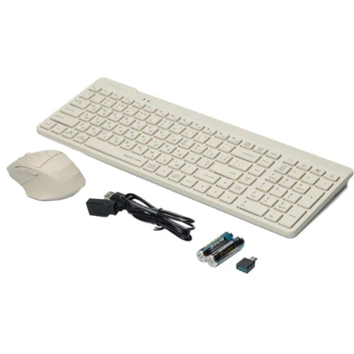 Комплект бездротовий A4Tech FG2400 Air Wireless Beige: Підключення беспроводное