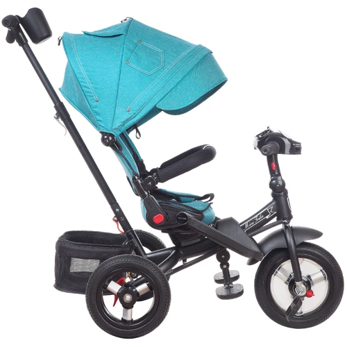 Велосипед трехколесный Mini Trike Зеленый джинс (T400-17) фото 5