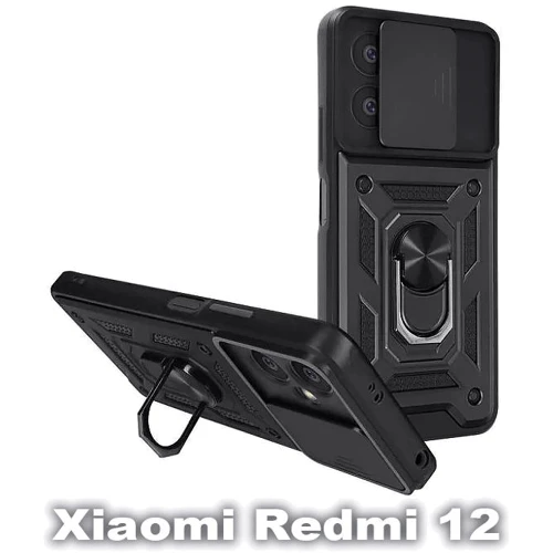 Чехол для телефонов BeCover Military Black for Xiaomi Redmi 12 (710009)