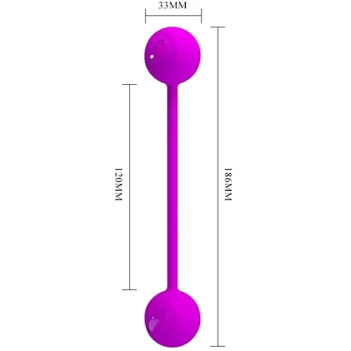 Вагинальные шарики Pretty Love Kegel Ball III, BI-014796