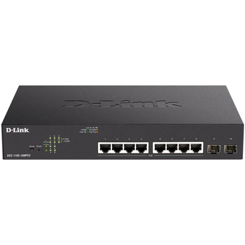 Мережевий комутатор D-Link DGS-1100-10MPV2