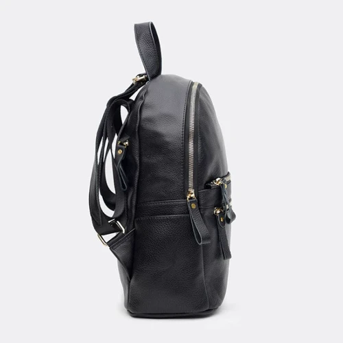 Женский рюкзак Borsa Leather черный k1s005-black (k1s005-black): Тип Рюкзаки