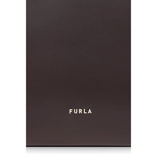 Жіноча сумка тоут Furla Lady M M Tote BAWC01L темно-коричнева (BAWC01LA.0029GAF00): Фактура матова, Гладка