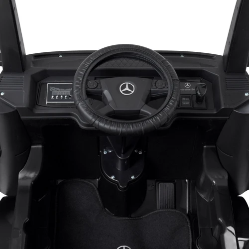 Детский электромобиль Грузовик Bambi Racer Mercedes с прицепом, черный (M 4208EBLR-2(2)): Материал колес EVA