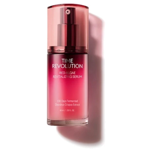 Missha Time Revolution Red Algae Revitalizing Serum Сыворотка c экстрактом красных водорослей 40 ml