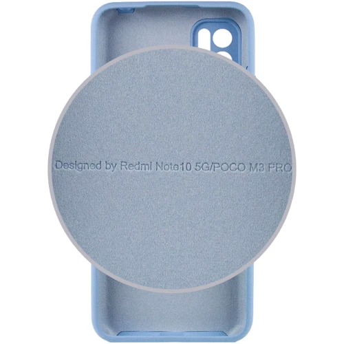Чохол для телефона Mobile Case Silicone Cover Shield Camera Lilac Blue для Xiaomi Redmi Note 10 5G / Poco M3 Pro / Poco M3 Pro 5G: Тип накладка на задню частину