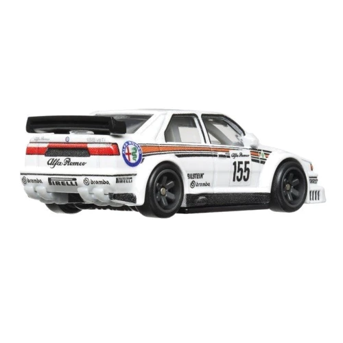 Колекційна модель машинки Hot Wheels Alfa Romeo 155 V6 Ti серії Car Culture (FPY86/HKC48): Матеріал Пластик, Металл