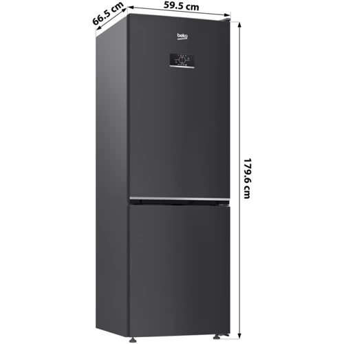 Холодильник Beko B3RCNA344HXBR: Управление электронное