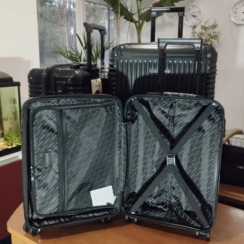 Чемодан Swissbrand Paris (S) Black (SWB_LHPAR001S): Пол Унисекс