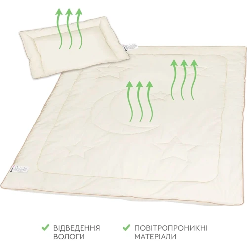 Набор детский Sonex Bamboo Baby: одеяло 110х140 см + подушка 40х55 см (SO102145) фото 3