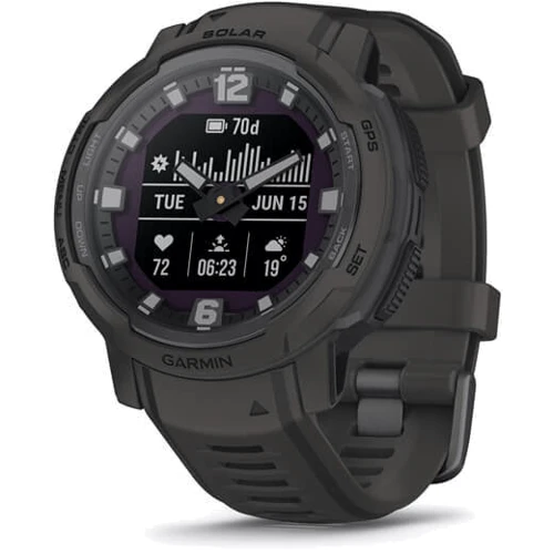 Смарт-часы Garmin Instinct Crossover Solar Graphite (010-02730-01)