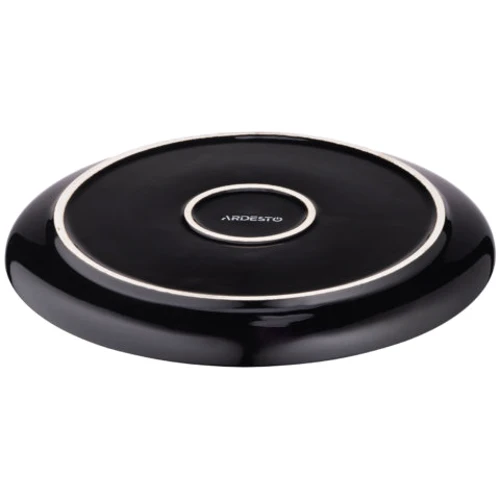 Тарілка обідня Ardesto Andria 25.7 см синьо-сіра (AR2926AB)