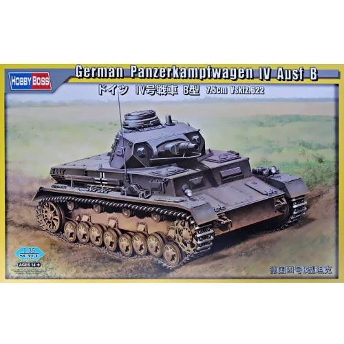 Модель Hobby Boss Немецкий танк Panzerkampfwagen IV Ausf B (HB80131)