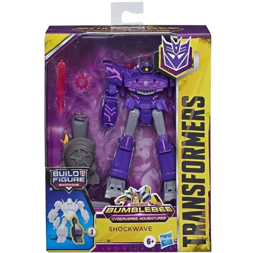 Игрушка Hasbro Трансформеры Кибервселенная Делюкс 12 см (E7053_E7098 CYBERVERSE DELUXE SHOCKWAVE): Тип игрушки Робот-автомобиль