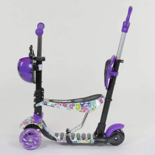 Самокат Best Scooter фиолетовый (68995): Максимальная допустимая нагрузка, кг 60