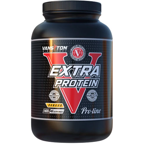 Протеин Vansiton Extra Protein 1400 g /46 servings/ Banana