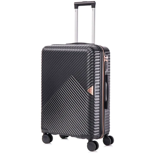 Чемодан Semi Line 24" (M) Black (T5726-2)