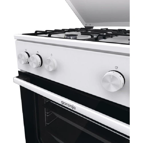 Газова плита Gorenje GG6A11WH: Тип варильної поверхні газовая
