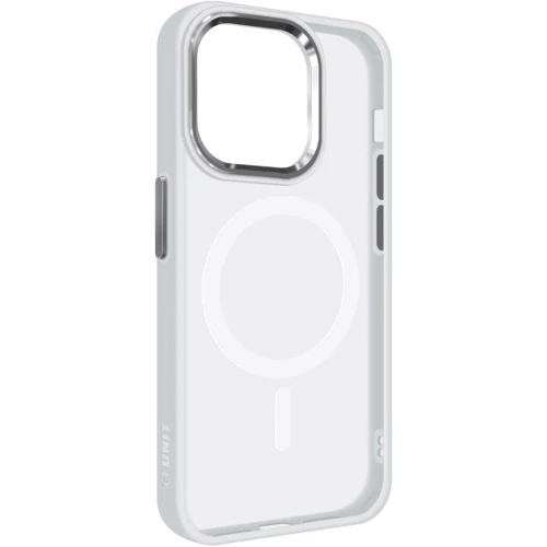 Чехол для iPhone ArmorStandart Unit MagSafe Case Matte Clear Silver for iPhone 12 Pro Max (ARM70443)
