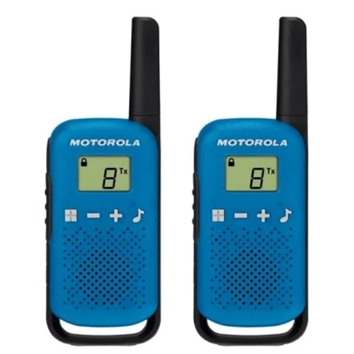 Портативная рация Motorola TALKABOUT T42 Blue Twin Pack (B4P00811LDKMAW): Вид носимая