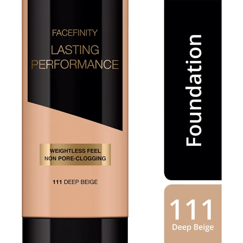 Max Factor Lasting Performance Emirates №111 Deep Beige Тональный крем 35 ml: Назначение Маскировка, Выравнивание