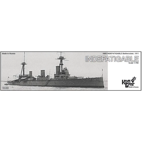 Модель Combrig Крейсер HMS Indefatigable Battlecruiser, 1911 (CG70455)