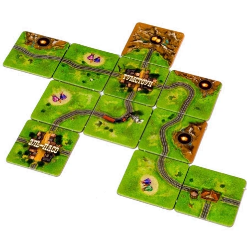 Настольная игра Hobby World Каркассон. Золотая Лихорадка (1340): Возраст от 7-ти лет