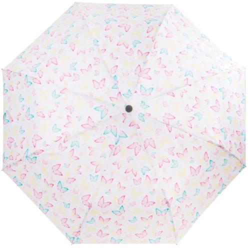 Зонт женский полуавтомат Happy Rain белый (U42304-2)