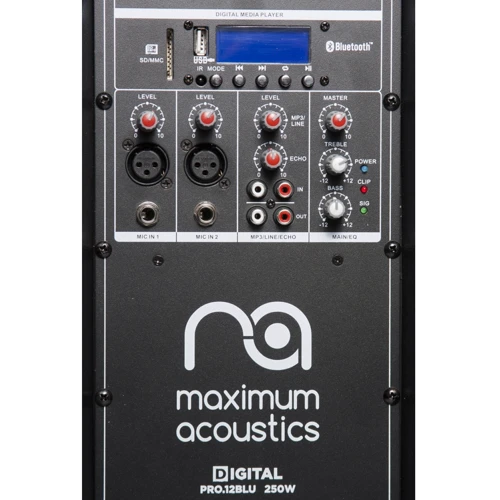 Активная акустическая система Maximum Acoustics Digital PRO.12 BLU: Тип Ближнего поля