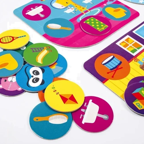Настольная игра Fisher-Price Лото. Мой день (укр) (VT2910-02): Возраст от 2-х лет