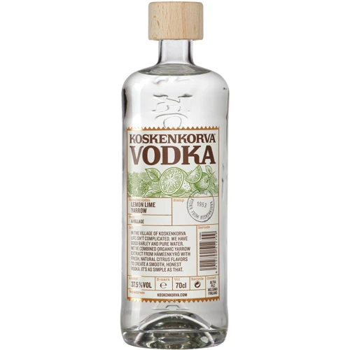 Алкогольный напиток Koskenkorva Lemon Lime Yarrow 37.5 %, 0.7л