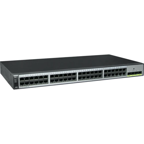 Мережевий комутатор Huawei S1720-52GWR-4P(48GE,4GE SFP,AC110/220v): Порти только Gigabit Ethernet (10/100/1000)