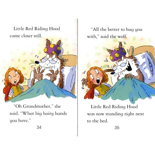 Little Red Riding Hood / Червона шапочка. Книга + CD: Количество страниц 48