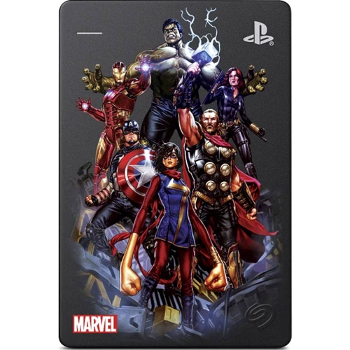 Внешний жесткий диск Seagate Marvel's Avengers Team Special Edition Game Drive 2TB for PlayStation 4