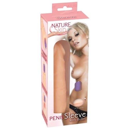 Насадка на член с вибрацией Orion Nature Skin Sleeve with Bullet